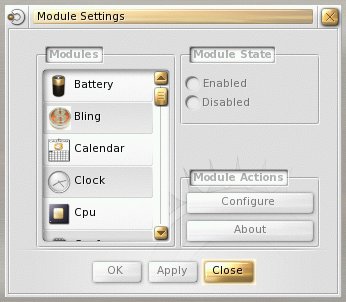 Module Settings